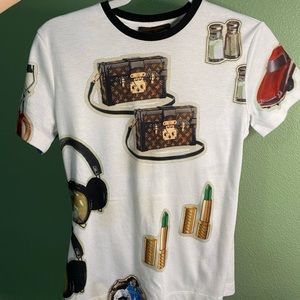 Authentic Louis Vuitton graphics tee